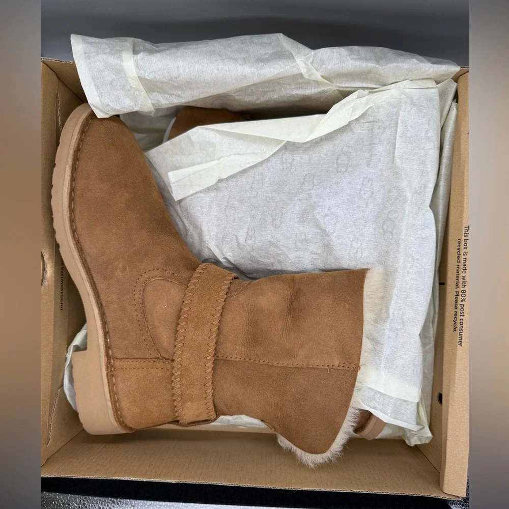 UGG Women's Cedric CHESTNUT Boots / Size 6.5 Womens/ NIB - Picture 5 of 11